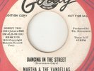 MARTHA & VANDELLAS Dancing In The Street GORDY PROMO MOTOWN NORTHERN SOUL 45