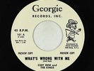 Doo-Wop Rocker 45 - Chet Reni & the Kings - What's Wrong With Me - Georgie - VG+
