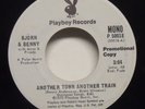 Bjorn & Benny - Another Town Another Train - 1973 Promo 45 - Rare Early ABBA