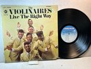 THE VIOLINAIRES Checker LPS 10045 STEREO LIVE THE RIGHT WAY VG+ LISTEN