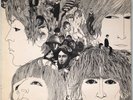 THE BEATLES REVOLVER  1971 REISSUE UK PARLOPHONE VINYL LP PCS 7009 EX / EX