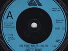 Soul / Funk--Phyllis Hyman--You Know How To Love Me / Give A Little More