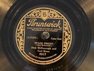 Bruns 6917 Dick McDonough & Carl Kress -guitar duet STAGE FRIGHT jazz 78 rpm EE+