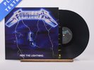 Metallica Ride The Lightning -A -B Lyric Sheet LP Album Vinyl Record - NM/NM