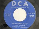 CHAMBER OF COMMERCE - THE COMMERCE THANG / RARE FUNK SOUL BREAKS 45 DCA