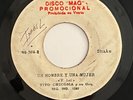 TITO CHICOMA Y SU ORQ. - UN HOMBRE Y UNA MUJER / RARE GO GO SHAKE 45 MAG PROMO