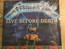metallica : Live before death RARE DOUBLE LP RED 1987