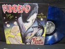 THE UNDEAD Act Your Rage 1989 BLUE VINYL LP Signed Cover & Insert MISFITS