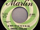 HEAR IT 60's Garage Northern Soul Promo 45 rpm Chuck Conlon 
