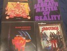 Black Sabbath Vinyl Sabbath Bloody Sabbath Master Of Reality, Paranoid, Sabotage