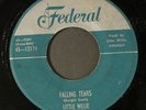 LITTLE WILLIE LITTLEFIELD: falling tears / goofy dust blues FEDERAL 7