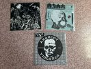 GISM Detestation , M.A.N. , Anarchy Violence Japanese Punk Vinyl 3 LP Lot