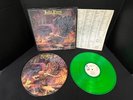 JUDAS PRIEST SAD WINGS OF DESTINY 2 LP SET NEON GREEN AND PICTURE DISC VINYL