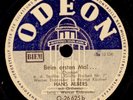 HANS ALBERS  Beim ersten Mal.../ La Paloma      Schellackplatte 78rpm S8229