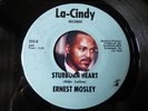 NORTHERN SOUL WIGAN VINYL MUSIC RECORD STUBBORN HEART ERNEST MOSLEY FREE UK PP