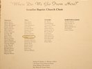 ISRAELITE BAPTIST CHURCH CHOIR *Where Do We Go From Here* LP on GOSPEL TIME 0105
