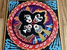 KISS Rock and Roll Over 1977 Blue Tear Drop Press LP Vinyl Record Club Edition