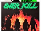 Overkill - Feel The Fire (Green Clear Split Black Splatter Vinyl-Only 300 Made)