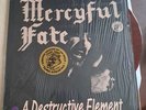 Mercyful Fate Live Ltd 100 King Diamond Red Brown Splatter