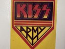 KISS️THE ORIGINALS VINYL️STICKER INSERT️1976 AUCOIN