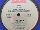 JOHN DAVIS & THE MONSTER ORCHESTRA I CAN'T STOP/GET A KICK (1979) DISCO FUNK 12