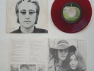 JOHN LENNON 45 P/S ' MIND GAMES ' RED VINYL - JAPAN - EX +