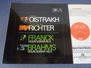 NM FRANCK / BRAHMS - VIOLIN SONATAS LP, David Oistrakh, Richter, EMI ASD 2618