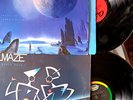 MAZE featuring FRANKIE BEVERLY Inspiration;Can't Stop The Love 2 VINYL LP LOT