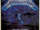 BANZAI 1984 METALLICA Album RIDE THE LIGHTNING Vinyl COMPLETE Lp 1ST PRESS OG NM