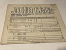 John Cage Sonatas And Interludes For Prepared Piano (1946-48) CRI 199 VG/VG+