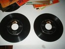 2-ELVIS PRESLEY orig. RCA 45s-BABY LET'S PLAY HOUSE #6383-That's All Right #6380
