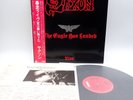 Saxon ‎– The Eagle Has Landed (Live) Japan LP OBI VINYL Carrere ‎– P-11227