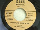 MONSTER DOO WOP 2 SIDER LEGEND 45 2 SIDER HIDE-A-WAYS ON THE RARE 