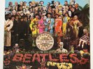 The Beatles-WIDE SPINE Sgt Pepper Vinyl Record LP Mono PMC 7027 w/ Inserts 1967