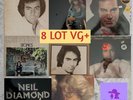 Neil Diamond 8 LP HOT AUGUST, SEPTEMBER MORN, LOVE SONGS, SERENADE - TESTED