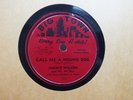 JIMMY WILSON - Call me a hound dog/Instrumental jump- BIG TOWN 103 - BLUES 78