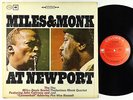 Miles & Monk - At Newport LP - Columbia - CS 8978 2-Eye Stereo VG+