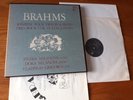 BRAHMS /Stoika & Dora MILANOVA-GRIGOROV 2LP HARMONIA MUNDI HM 115/116 STEREO EX+