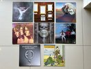 8 x Emerson Lake & Palmer LP's Brain Salad Surgery Tarkus Live Switzerland 1997