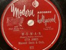 Etta James That's all / Woman W-O-M-A-N Modern Hollywood 1955 10