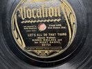 Blues 78 Minnie Wallace Night Hawks On Vocalion Pick Em Up And Put Them Down