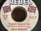 Reb Rebel Records -500- Son Of Mississippi-Flight NAACP 105/The Voice Of Alabama