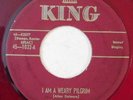 country BROWN'S FERRY FOUR I Am A Weary Pilgrim KING 45 hear RED VINYL delmore