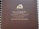 ARTUR SCHNABEL Schubert Sonata in A Major 5xUK HMV DB 3103/3107 78 set
