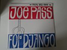 'For Django' - Joe Pass. Vinyl album, mint condition, sealed.