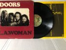 The Doors LA WOMAN Original 1971 Elektra Cut out Window Pitman VG+/VG
