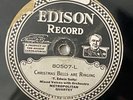 EDISON RECORD-80507-Christmas Bells Are Ringing/The Song of Ages-Christmas Song