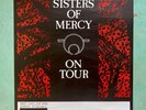 Sisters Of Mercy vintage Concert Tour Poster 1985 orig. deutsches Konzert Plakat