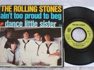 The Rolling Stones  - Ain't Too Proud To Beg -  French Picture Sleeve PS 7