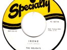 HOLIDAYS 45 Irene / Aw Aw Baby SPECIALTY  533 Original press MINT- doowop